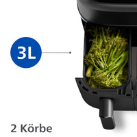 Philips Dual Basket Airfryer 3000 NA350