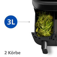 Philips Dual Basket Airfryer 3000 NA350/00