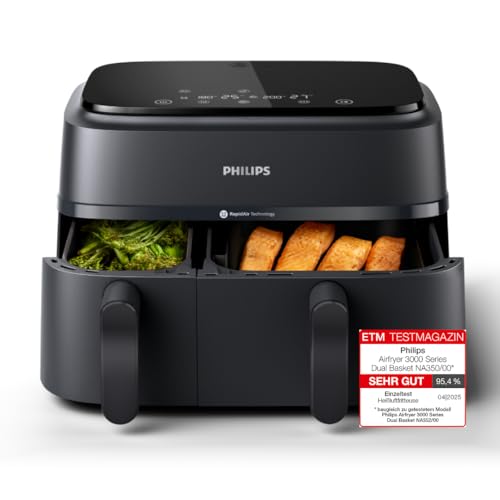 Philips Dual Basket Airfryer 3000 NA350/00