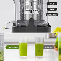 AMZCHEF Slow Juicer Entsafter